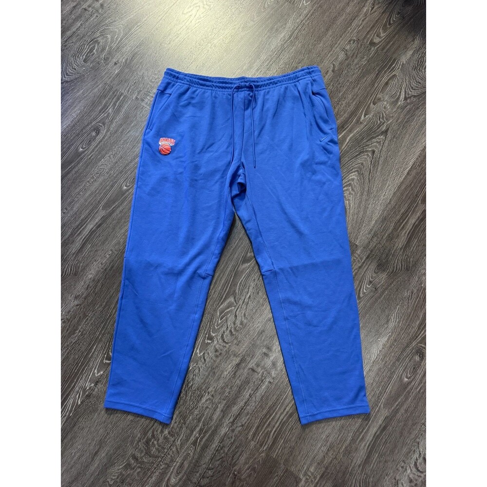 Mens 2XL-T Nike NBA New York Knicks Team Issued PE On-Court Practice Sweatpants